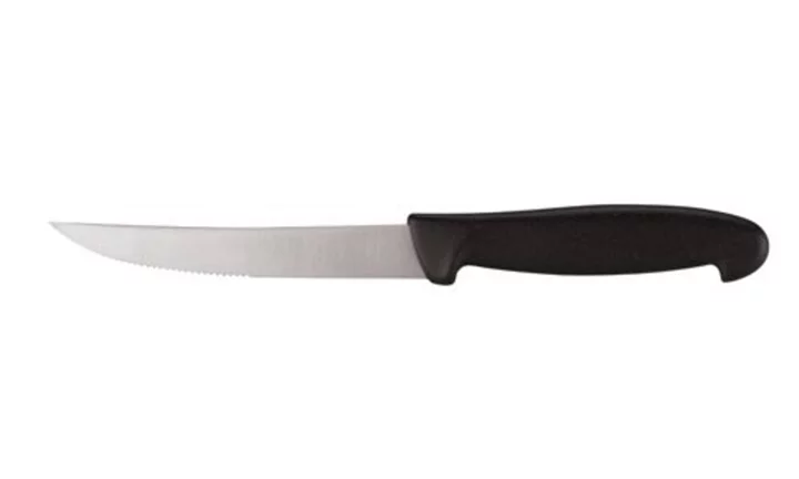 NŮŽ STEAKOVÝ délka 12 cm  - POLYPROPYLENOVÁ RUKOJEŤ (6 ks)
