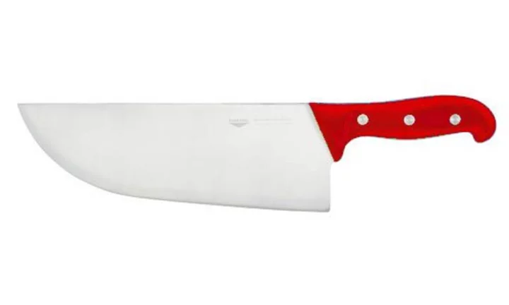SEKÁČEK NA KOSTI délka 28 cm, rukojeť červená